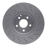 Dynamic Friction 2005-2006 Mercedes-Benz SL500 Front Drilled Brake Rotor (312x28 Vented) by Dynamic Friction Company 620-63052