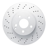 Dynamic Friction 2005-2006 Mercedes-Benz SL500 Front Drilled Brake Rotor (312x28 Vented) by Dynamic Friction Company 620-63052