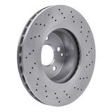 Dynamic Friction 2002-2006 Mercedes-Benz S430 Front Drilled Brake Rotor (310x28 Vented) by Dynamic Friction Company 620-63054