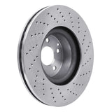 Dynamic Friction 2001-2003 Mercedes-Benz S600 Front Drilled Brake Rotor (345x32 Vented) by Dynamic Friction Company 620-63055
