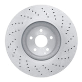 Dynamic Friction 2003-2006 Mercedes-Benz CL55 AMG Front Drilled Brake Rotor (360x36 Vented) by Dynamic Friction Company 620-63056