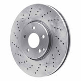 Dynamic Friction 2002-2009 Mercedes-Benz E550 Front Drilled Brake Rotor (330x32 Vented) by Dynamic Friction Company 620-63059