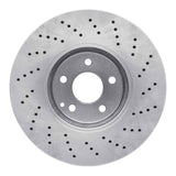 Dynamic Friction 2002-2009 Mercedes-Benz E550 Front Drilled Brake Rotor (330x32 Vented) by Dynamic Friction Company 620-63059