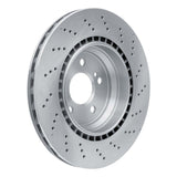 Dynamic Friction 2003-2012 Mercedes-Benz SL55 AMG Rear Drilled Brake Rotor (330x26 Vented) by Dynamic Friction Company 620-63061