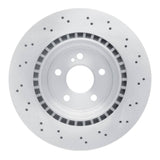 Dynamic Friction 2003-2011 Mercedes-Benz CLS55 AMG Rear Drilled Brake Rotor (330x26 Vented) by Dynamic Friction Company 620-63062