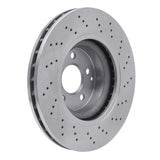 Dynamic Friction 2003-2012 Mercedes-Benz E550 Front Drilled Brake Rotor (330x32.1 Vented) by Dynamic Friction Company 620-63063