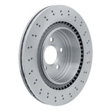Dynamic Friction 2005-2006 Mercedes-Benz CL65 AMG Rear Drilled Brake Rotor (348x26 Vented) by Dynamic Friction Company 620-63069