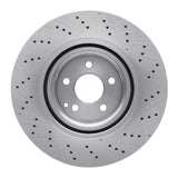 Dynamic Friction 2007-2014 Mercedes-Benz S400 (USA) Front Drilled Brake Rotor (350x32 Vented) by Dynamic Friction Company 620-63075