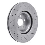 Dynamic Friction 2007-2014 Mercedes-Benz S400 (USA) Front Drilled Brake Rotor (350x32 Vented) by Dynamic Friction Company 620-63075