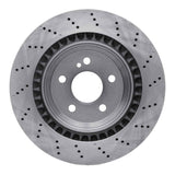 Dynamic Friction 2010-2014 Mercedes-Benz CL550 Rear Drilled Brake Rotor (320x24 Vented) by Dynamic Friction Company 620-63076