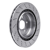 Dynamic Friction 2010-2014 Mercedes-Benz CL550 Rear Drilled Brake Rotor (320x24 Vented) by Dynamic Friction Company 620-63076