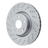 Dynamic Friction 2007-2013 Mercedes-Benz S400 (USA) Front Drilled Brake Rotor (335x32 Vented) by Dynamic Friction Company 620-63079