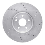 Dynamic Friction 2008-2016 Mercedes-Benz C300 Sedan Front Drilled Brake Rotor (322x32 Vented) by Dynamic Friction Company 620-63085