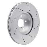 Dynamic Friction 2008-2016 Mercedes-Benz C300 Sedan Front Drilled Brake Rotor (322x32 Vented) by Dynamic Friction Company 620-63085