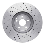 Dynamic Friction 2008-2021 Mercedes-Benz E550 Front Drilled Brake Rotor (360x36 Vented) by Dynamic Friction Company 620-63091