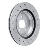 Dynamic Friction 2013-2020 Mercedes-Benz SL400 Rear Drilled Brake Rotor (320x24 Vented) by Dynamic Friction Company 620-63102