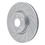 Dynamic Friction 2013-2020 Mercedes-Benz SL400 Front Drilled Brake Rotor (342x32 Vented) by Dynamic Friction Company 620-63105