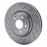 Dynamic Friction 2014-2020 Infiniti QX30 Front Drilled Brake Rotor (320x30 Vented) by Dynamic Friction Company 620-63108