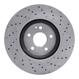 Dynamic Friction 2014-2020 Infiniti QX30 Front Drilled Brake Rotor (320x30 Vented) by Dynamic Friction Company 620-63108