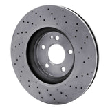 Dynamic Friction 2014-2020 Infiniti QX30 Front Drilled Brake Rotor (320x30 Vented) by Dynamic Friction Company 620-63108
