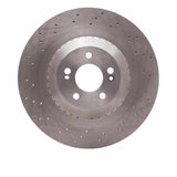 Dynamic Friction 2015-2017 Mercedes-Benz S600 Rear Drilled Brake Rotor (360x26 Vented) by Dynamic Friction Company 620-63111