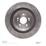 Dynamic Friction 2014-2021 Mercedes-Benz Maybach S550 Rear Drilled Brake Rotor (340x24 Vented) by Dynamic Friction Company 620-63113