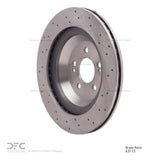 Dynamic Friction 2014-2021 Mercedes-Benz Maybach S550 Rear Drilled Brake Rotor (340x24 Vented) by Dynamic Friction Company 620-63113