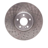 Dynamic Friction 2015-2023 Mercedes-Benz C300 Coupe & Convertible Front Drilled Brake Rotor (342x32 Vented) by Dynamic Friction Company 620-63119