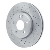 Dynamic Friction 2012-2017 Mercedes-Benz A200 (Mexico) Front Drilled Brake Rotor (295x28 Vented) by Dynamic Friction Company 620-63120