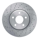 Dynamic Friction 2012-2017 Mercedes-Benz A200 (Mexico) Front Drilled Brake Rotor (295x28 Vented) by Dynamic Friction Company 620-63120