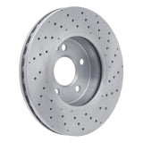 Dynamic Friction 2012-2017 Mercedes-Benz A200 (Mexico) Front Drilled Brake Rotor (295x28 Vented) by Dynamic Friction Company 620-63120