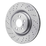 Dynamic Friction 2012-2019 Mercedes-Benz ML350 Front Drilled Brake Rotor (350x32 Vented) by Dynamic Friction Company 620-63139
