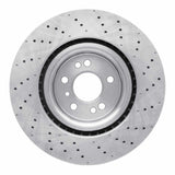 Dynamic Friction 2012-2019 Mercedes-Benz ML350 Front Drilled Brake Rotor (350x32 Vented) by Dynamic Friction Company 620-63139