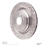 Dynamic Friction 2012-2015 Mercedes-Benz ML550 Rear Drilled Brake Rotor (330x22 Vented) by Dynamic Friction Company 620-63140