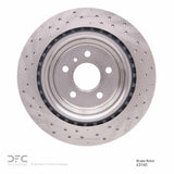 Dynamic Friction 2012-2015 Mercedes-Benz ML550 Rear Drilled Brake Rotor (330x22 Vented) by Dynamic Friction Company 620-63140