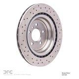 Dynamic Friction 2012-2015 Mercedes-Benz ML550 Rear Drilled Brake Rotor (330x22 Vented) by Dynamic Friction Company 620-63140