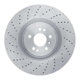 Dynamic Friction 2012-2019 Mercedes-Benz GL450 Front Drilled Brake Rotor (375x36 Vented) by Dynamic Friction Company 620-63145