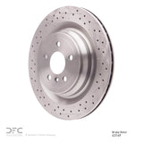 Dynamic Friction 2013-2013 Mercedes-Benz GL550 Rear Drilled Brake Rotor (345x22 Vented) by Dynamic Friction Company 620-63149