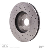 Dynamic Friction 2016-2023 Mercedes-Benz E450 Front Drilled Brake Rotor (360x36 Vented) by Dynamic Friction Company 620-63152