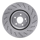 Dynamic Friction 2015-2017 Mercedes-Benz CLS400 Front Drilled Brake Rotor (344x32 Vented) by Dynamic Friction Company 620-63170