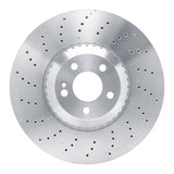 Dynamic Friction 2019-2023 Mercedes-Benz CLS53 AMG Front Drilled Brake Rotor (370x36 Vented) by Dynamic Friction Company 620-63178