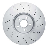 Dynamic Friction 2020-2025 Mercedes-Benz GLA35 AMG Front Drilled Brake Rotor (350x32 Vented) by Dynamic Friction Company 620-63188