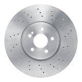 Dynamic Friction 2020-2022 Mercedes-Benz A35 AMG Front Drilled Brake Rotor (350x32 Vented) by Dynamic Friction Company 620-63190