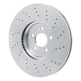 Dynamic Friction 2020-2022 Mercedes-Benz A35 AMG Front Drilled Brake Rotor (350x32 Vented) by Dynamic Friction Company 620-63190