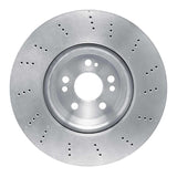 Dynamic Friction 2020-2023 Mercedes-Benz GLE350 Front Drilled Brake Rotor (354x32 Vented) by Dynamic Friction Company 620-63192