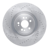 Dynamic Friction 2021-2025 Mercedes-Benz GLE53 AMG Front Drilled Brake Rotor (400x36 Vented) by Dynamic Friction Company 620-63193