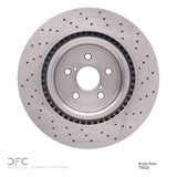 Dynamic Friction 2008-2014 Lexus IS F Front Drilled Brake Rotor (360x30 Vented) by Dynamic Friction Company 620-75026