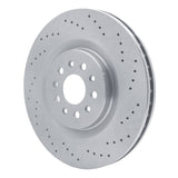 Dynamic Friction 2014-2024 Maserati Ghibli Front Drilled Brake Rotor (360x32 Vented) by Dynamic Friction Company 620-79004