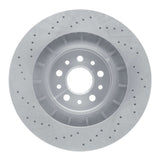 Dynamic Friction 2014-2024 Maserati Ghibli Front Drilled Brake Rotor (360x32 Vented) by Dynamic Friction Company 620-79004