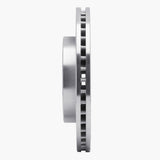 Dynamic Friction 2004-2010 Chevrolet Epica (Mexico) Front Right Drilled Silver Brake Rotor by Dynamic Friction Company 621-01010R